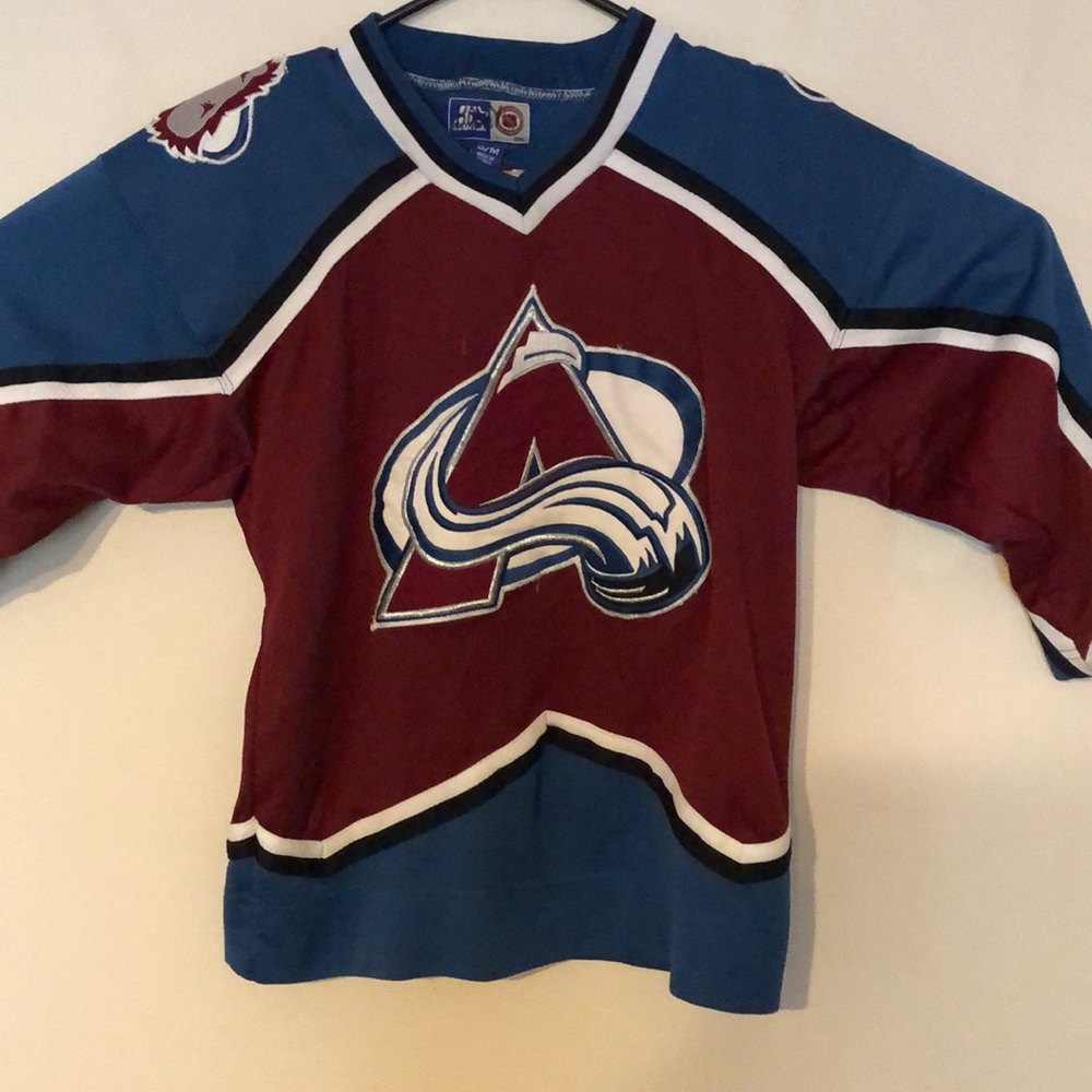 Starter Colorado Avalanche youth jersey